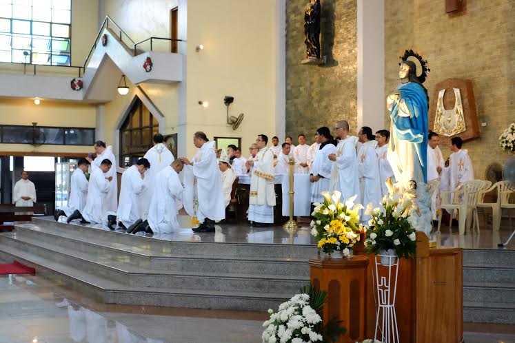 Four Servites ordained on Immaculate Conception day