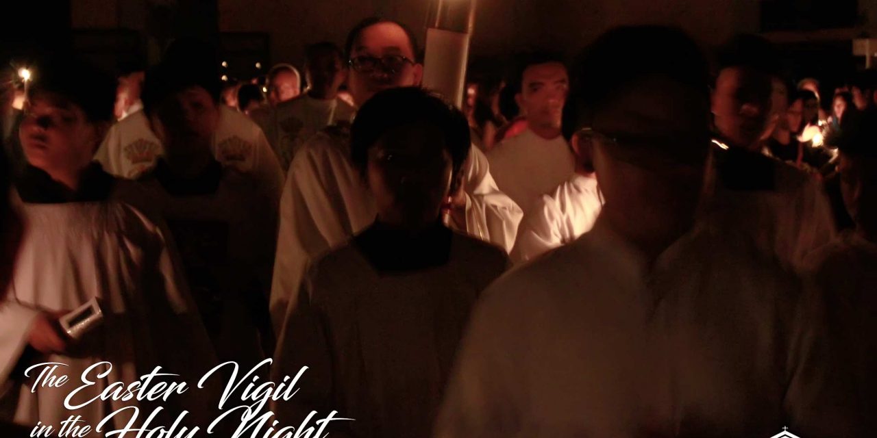 Easter Vigil Concludes Holy Week at the St Peregrine Laziosi Parish