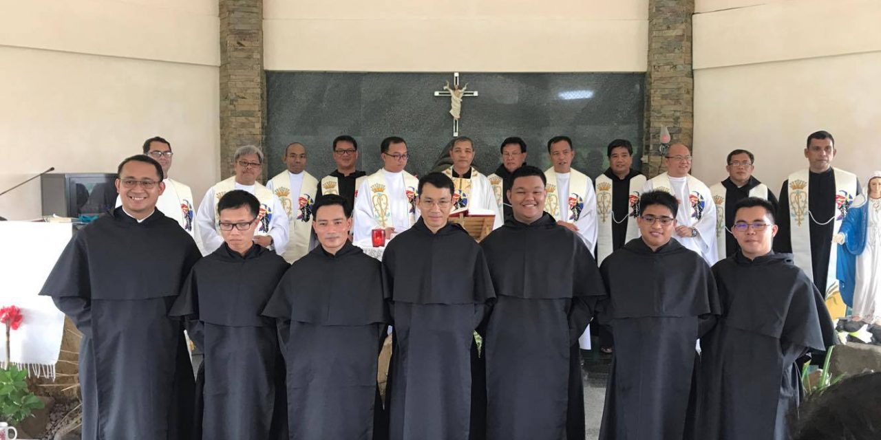 4 Filipinos and 3 Vietnamese Servite Friars Professes Temporary Vows