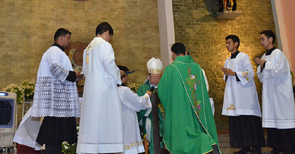 Rev. Fr. Pascual Ma. Salas, OSM Installed as New Parish Priest of St. Peregrine Laziosi Parish