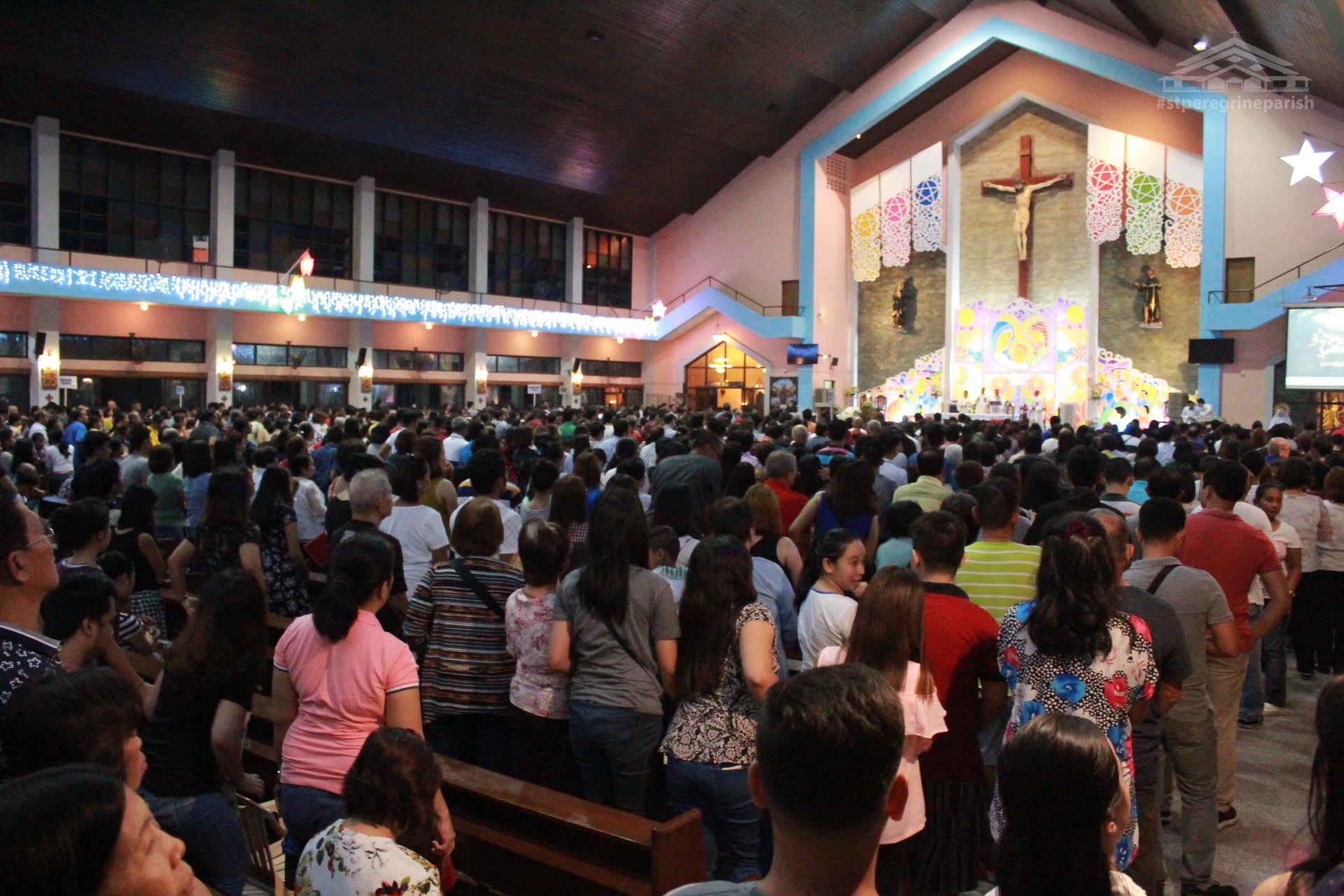 Midnight Mass on Christmas Eve at the St. Peregrine Laziosi Diocesan Shrine