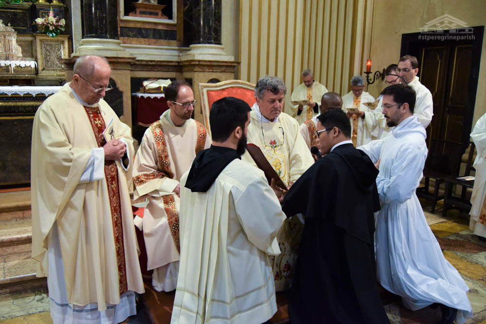 Filipino Servite Friar Professes Solemn Vows in Italy