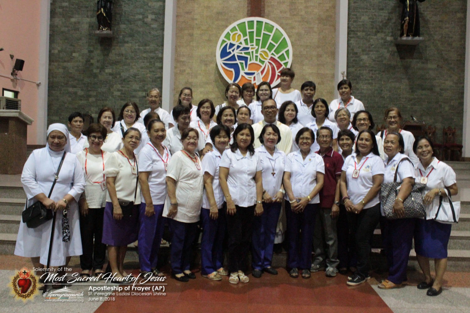 New AP members received on the Feast of the Sacred Heart of Jesus