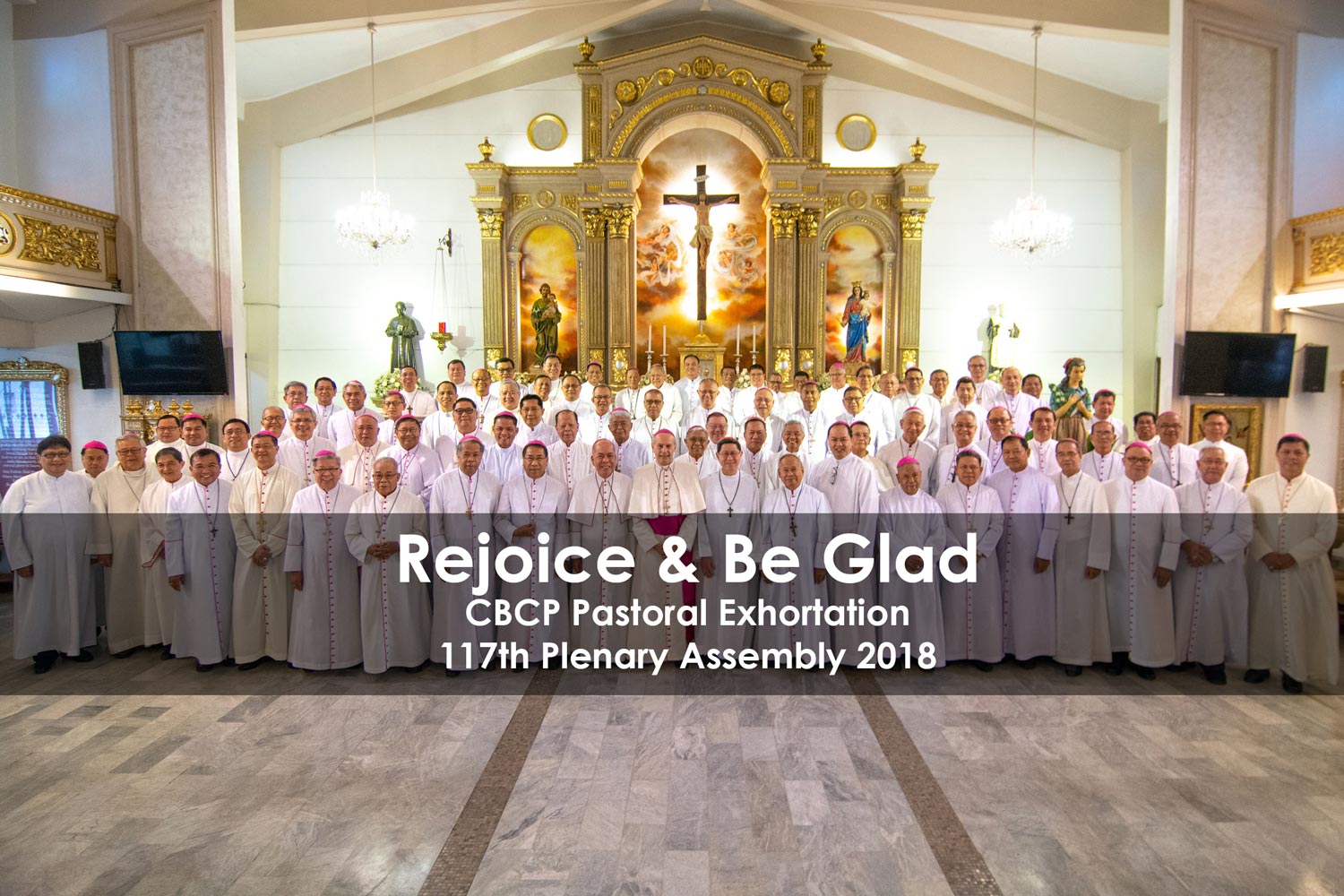 CBCP Pastoral Exhortation: Rejoice and be glad!