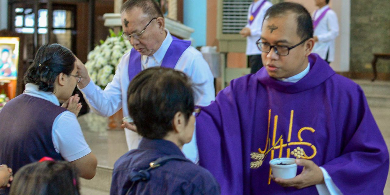 Lent Starts with Ash Wednesday at the St. Peregrine Laziosi Parish