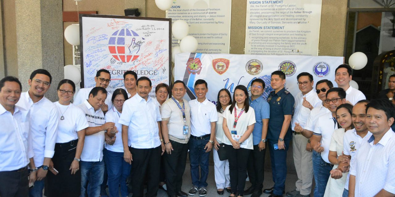 PEACE COVENANT SIGNING HELD AT THE ST. PEREGRINE LAZIOSI DIOCESAN SHRINE