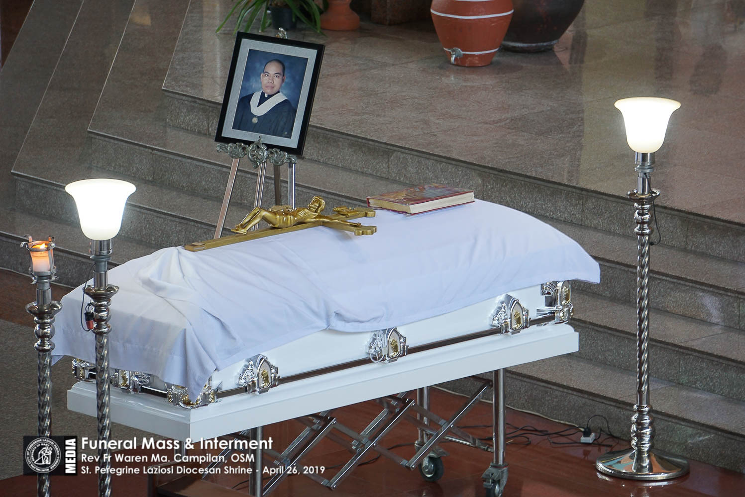 Rev Fr Waren Ma. Campilan, OSM laid to rest on April 26, 2019