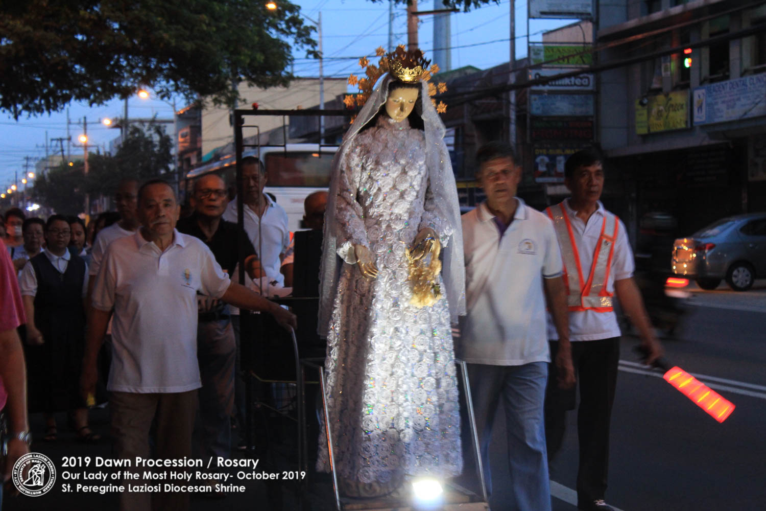 St. Peregrine Laziosi Parish Celebrates Rosary Month with Daily Dawn Processions