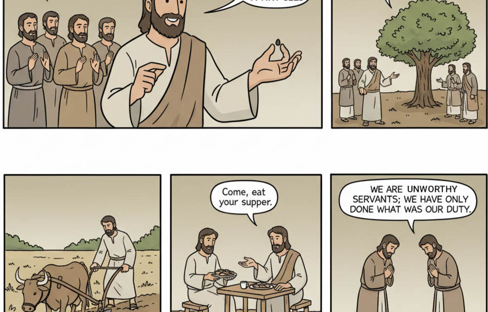 “FAITH IN MOTION, SERVICE WITHOUT EXPECTATION” ~ 27th Sunday in Ordinary Time