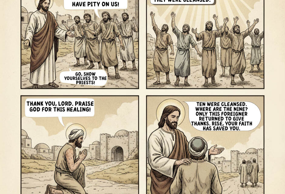 “HAVE YOU THANKED GOD ENOUGH?” ~ 28th Sunday in Ordinary Time