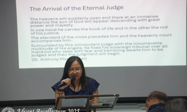 Advent Recollection 2025 ~ “The Time Before Time Ends – Living the Urgency of Now in Light of Christ’s Return”