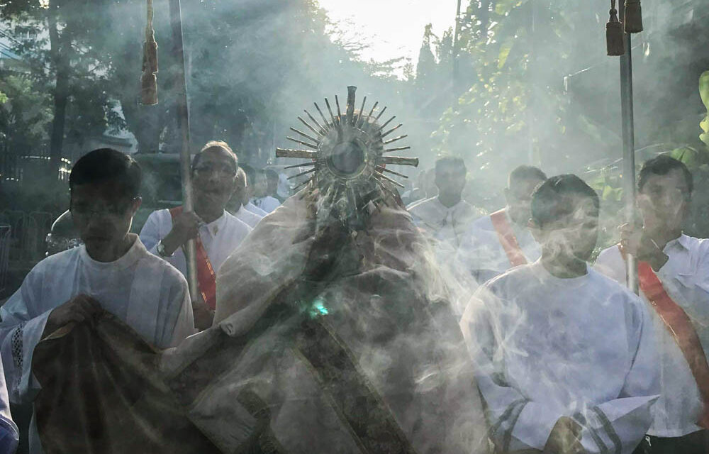 Eucharistic Procession in Tunasan