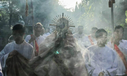 Eucharistic Procession in Tunasan