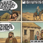 “THE HOLY FAMILY IN EGYPT” ~ Feast of the Holy Family of Jesus, Mary and Joseph