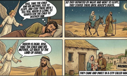 “THE HOLY FAMILY IN EGYPT” ~ Feast of the Holy Family of Jesus, Mary and Joseph