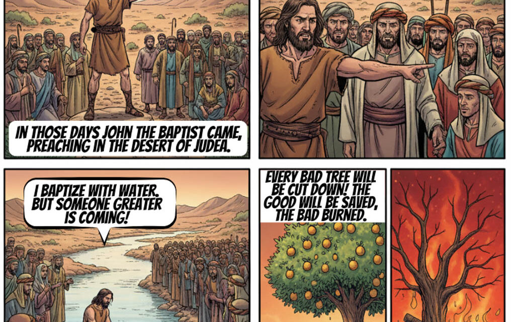 “JOHN’S CALL FOR REPENTANCE” ~ 2nd Sunday of Advent