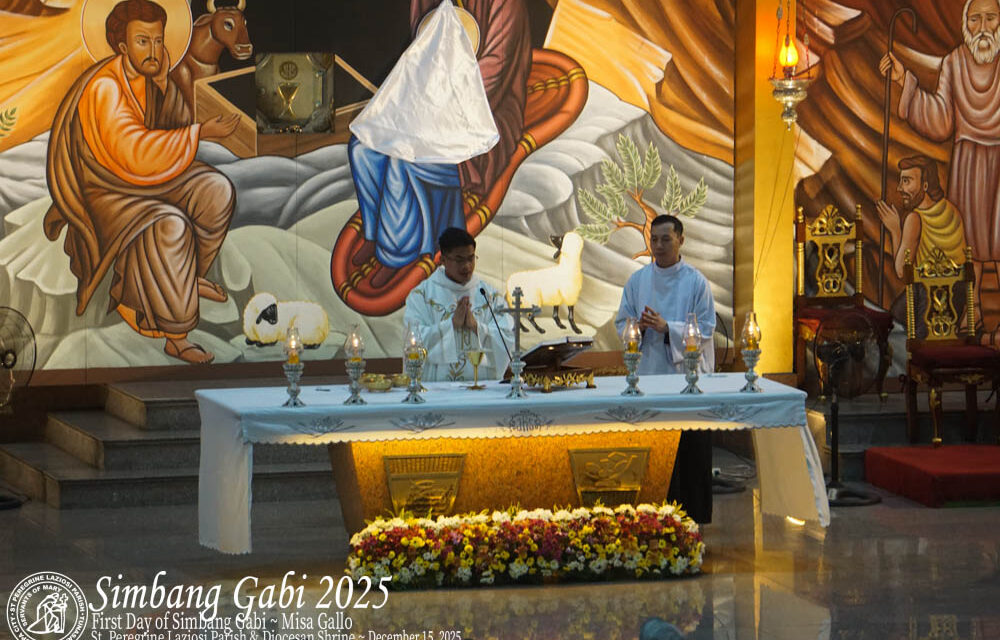 First Mass of Simbang Gabi 2025