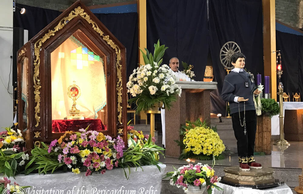 Pericardium Relic of St. Carlo Acutis Visits the Diocesan Shrine of St. Peregrine Laziosi