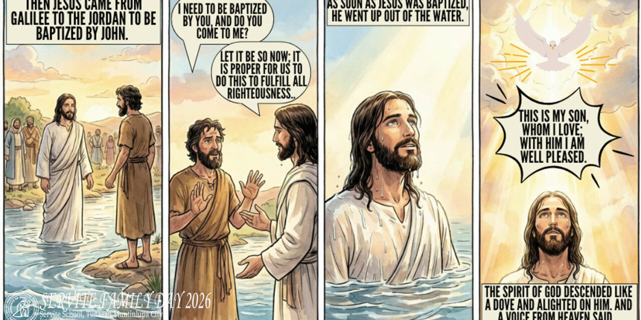 “THE BELOVED SON AT THE JORDAN” ~ The Baptism of the Lord