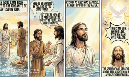 “THE BELOVED SON AT THE JORDAN” ~ The Baptism of the Lord