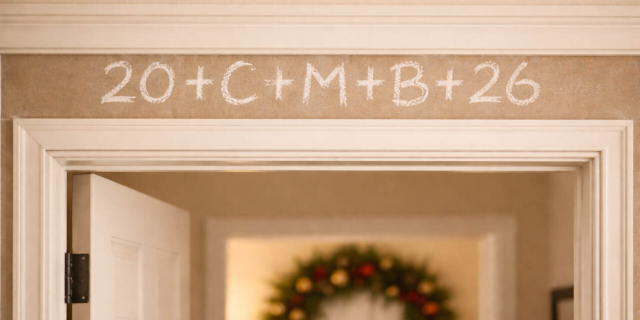 EPIPHANY HOUSE BLESSING (Chalking the door)