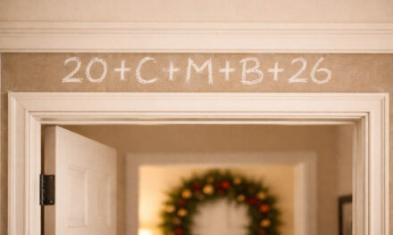 EPIPHANY HOUSE BLESSING (Chalking the door)