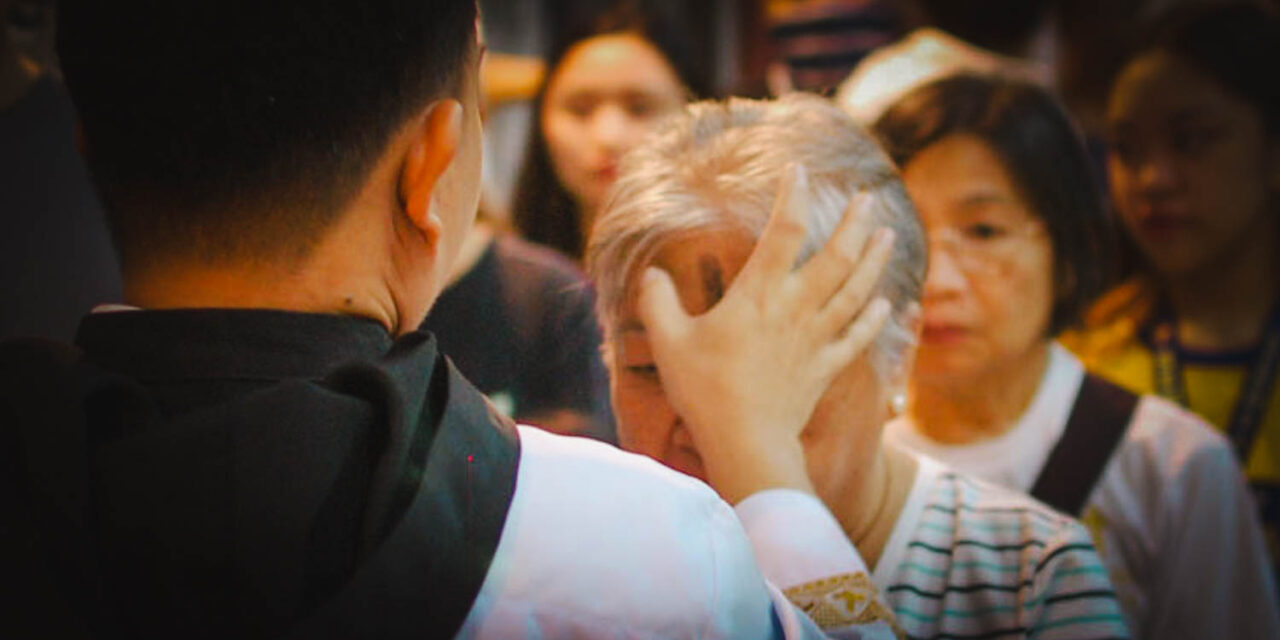 Ashes on our forehead, faith in our hearts