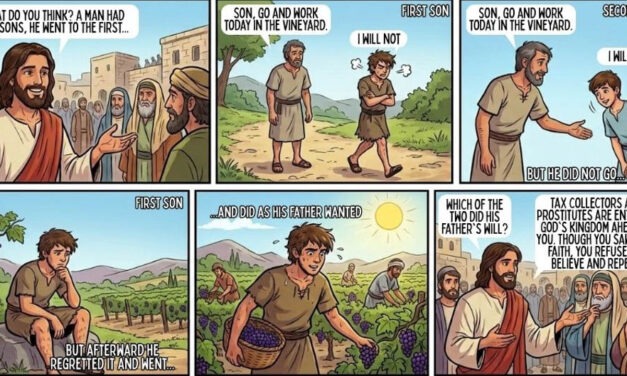 “The Virtue of the First Son” ~ Twenty-sixth Sunday in Ordinary Time ~ September 27, 2026